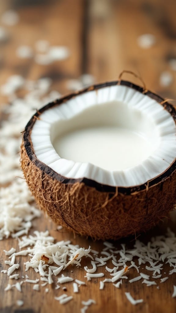 coconut milk nutritional benefits