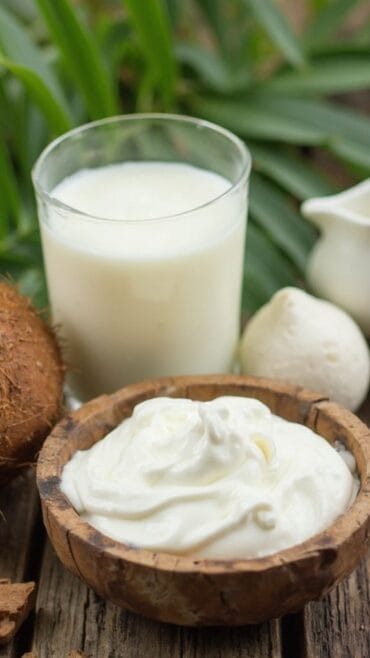 coconut milk healthier than cream