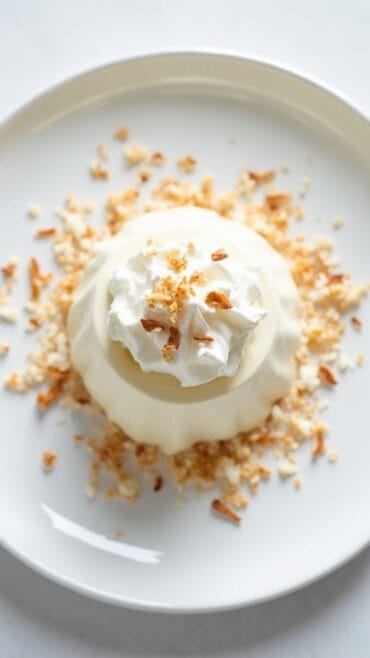 creamy coconut dessert recipe