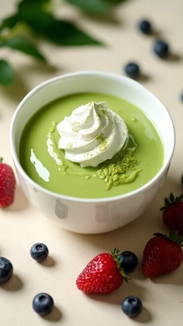 creamy matcha dessert recipe