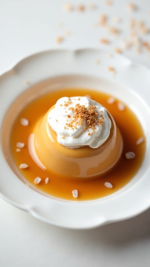 creamy sweet butterscotch dessert