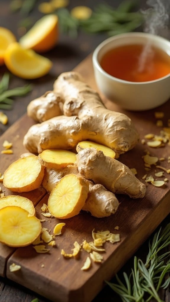 ginger promotes digestive health