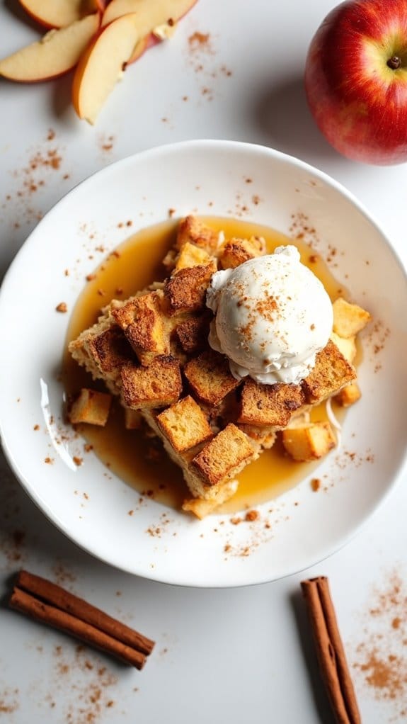 Apple Cinnamon Bread Pudding