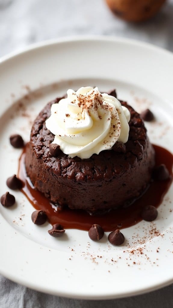 Chocolate Chip Steamed Pudding