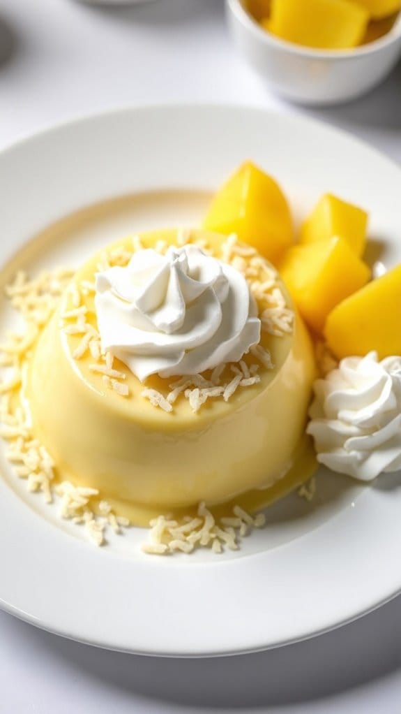 coconut pineapple dessert steam