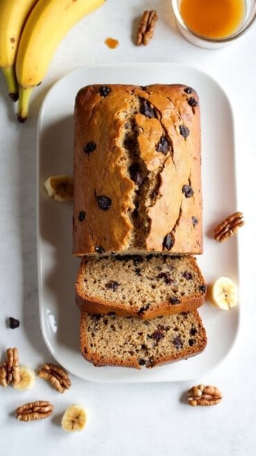 delicious homemade banana bread