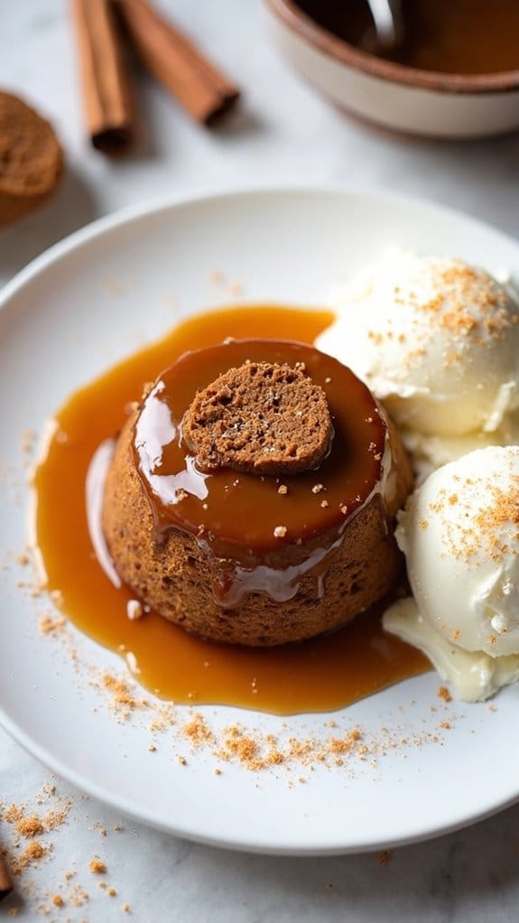 gingerbread toffee dessert delight