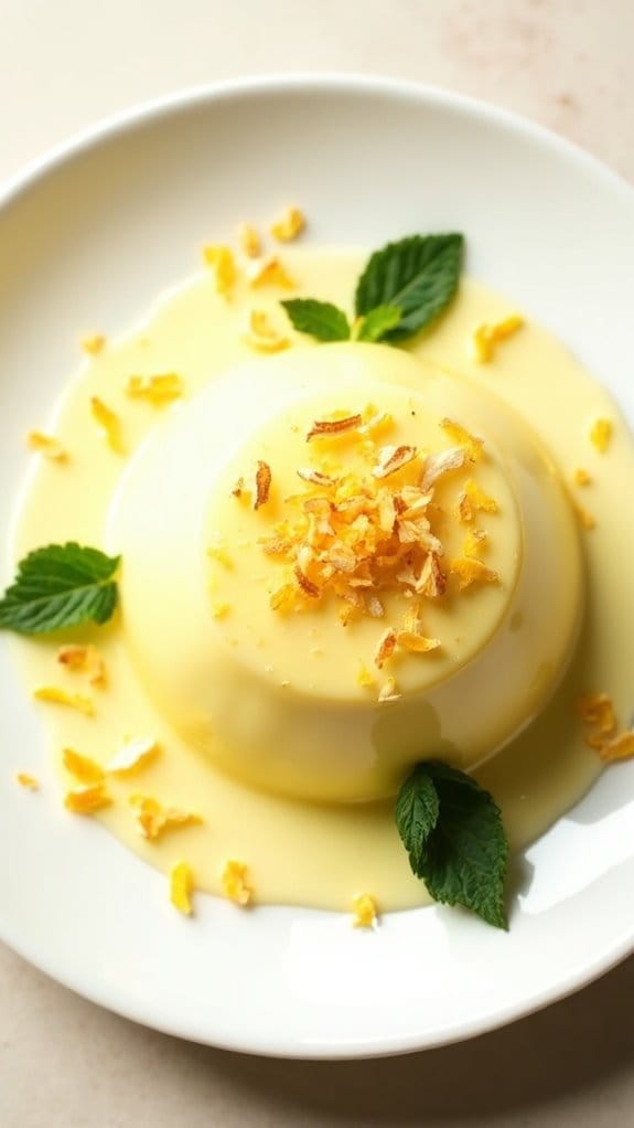 lemon pudding with variation