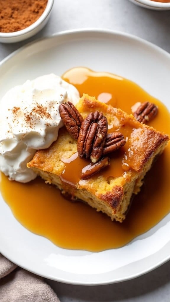 pumpkin spice dessert delight