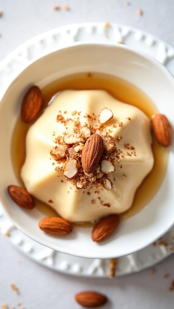 Spiced Almond Pudding