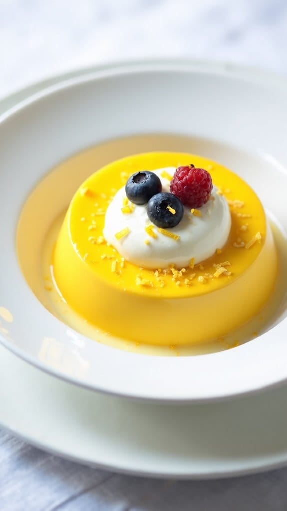 Vegan Lemon Pudding