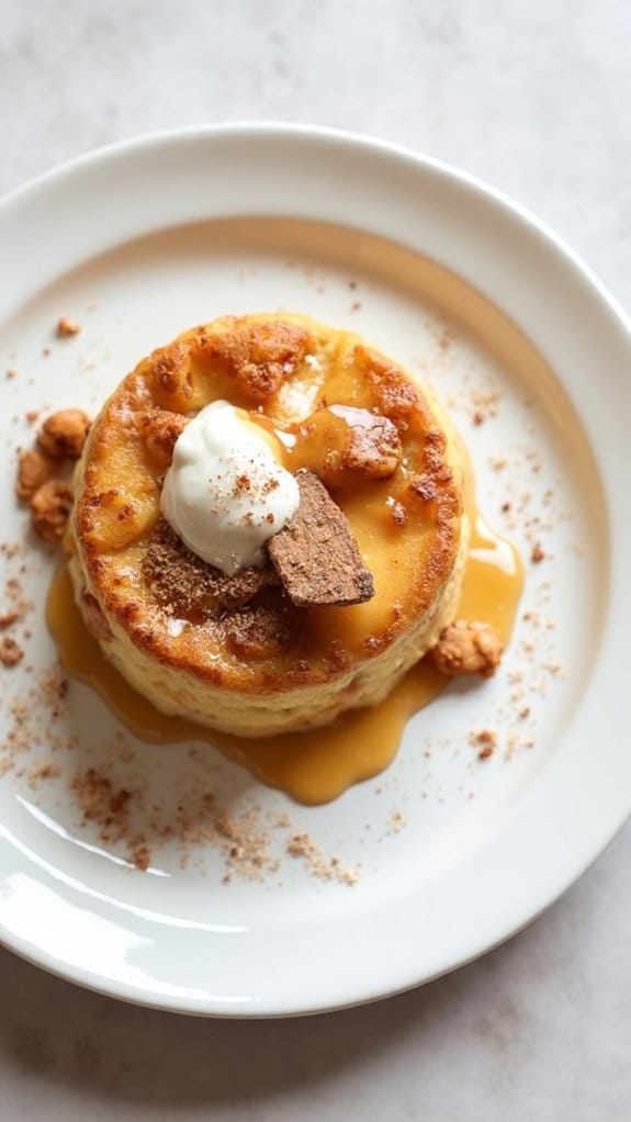 Spiced Apple and Cinnamon Pudding